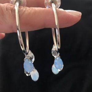 Silver earrings